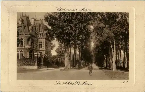 Chalons sur Marne - Les Allees St. Jean - Feldpost -58294