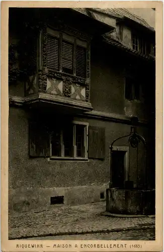 Riquewihr - Maison a Encorbellement -59460