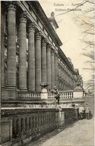 Zabern - Schloss Parkseite -58518
