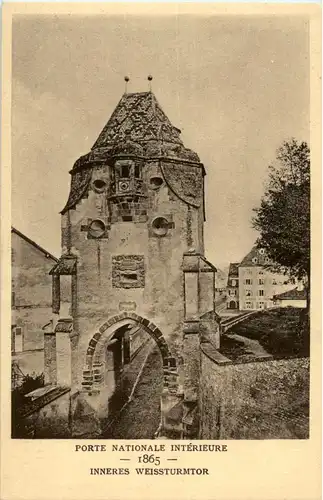 Strasbourg - Porte Nationale 1865 -59262