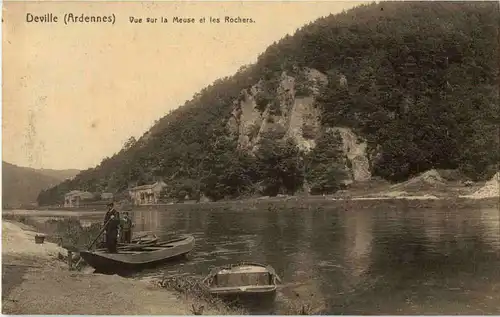 Deville - Vue sur la Meuse -58434