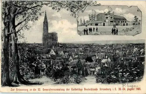 Strasbourg - 52. Generalversammlung der Katholiken Deutschlands 1905 -58964