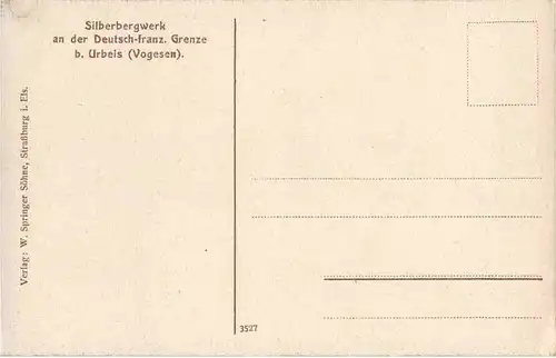 Urbeis - Silberbergwerk -58370