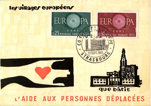 Strasbourg - Conseil de l Europe 1960 -59124