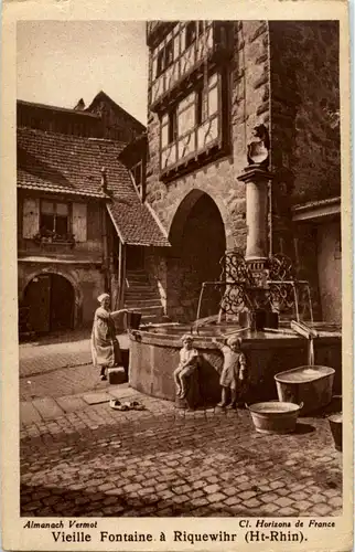 Riquewihr - Reichenweier - La Fontaine et le Dolder -59410