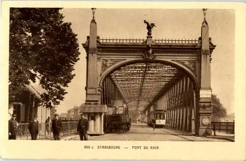 Strasbourg - Pont du Rhin -59144