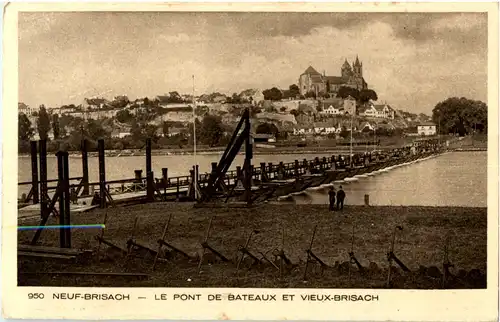 Neuf Brisach - Le Pont de Bateaux -59718