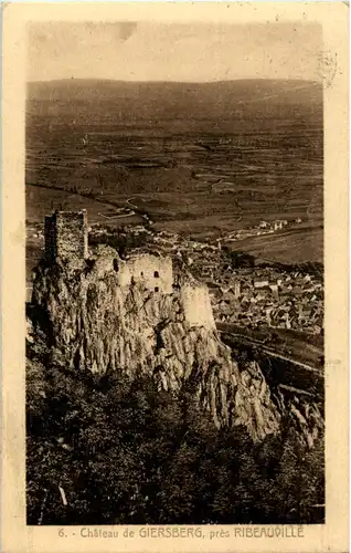 Rappoltsweiler - Ribeauville - Chateau de Giersberg -59482