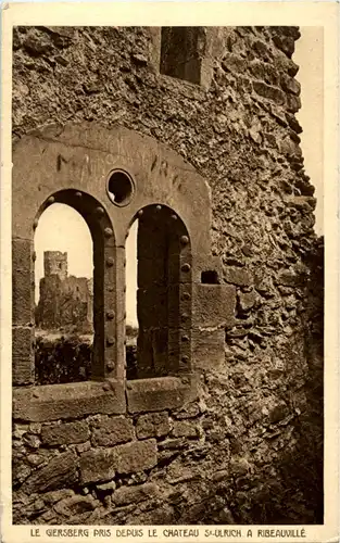 Rappoltsweiler - Ribeauville -Le Gersberg -59490