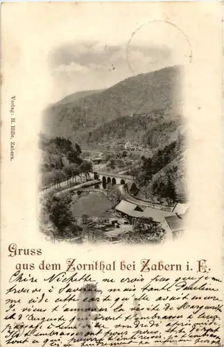 Gruss aus dem Zornthal bei Zabern -58480