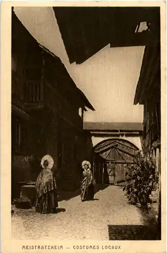 Meistratzheim - Costumes Locaux -59700