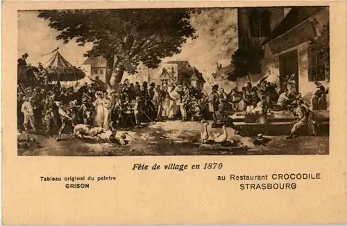 Strasbourg - Restaurant Crocodile -58872