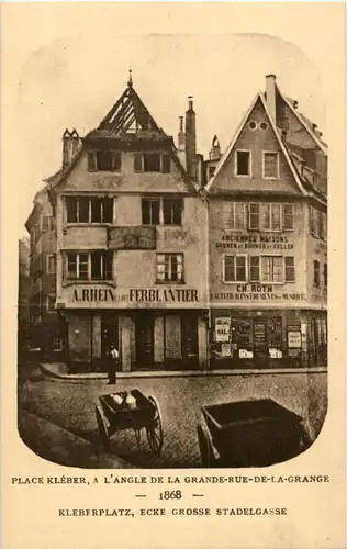 Strasbourg - Place Kleber 1868 -58976