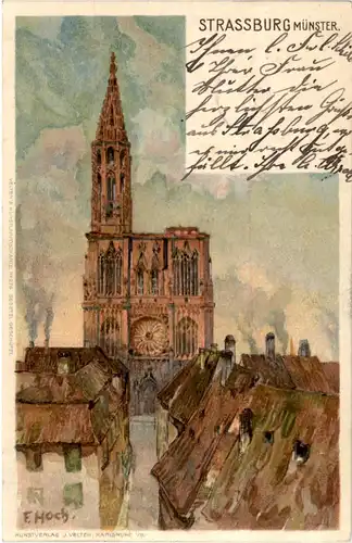 Strasbourg - Litho -58992