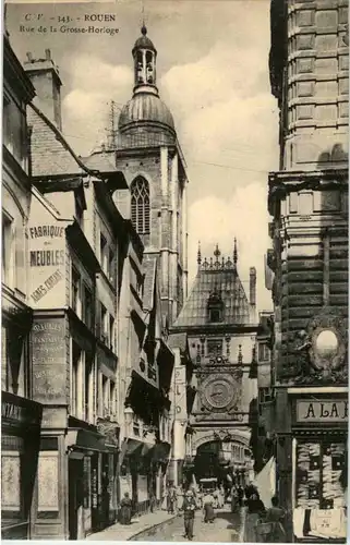 Rouen - Rue de la Grosse Horloge -60018