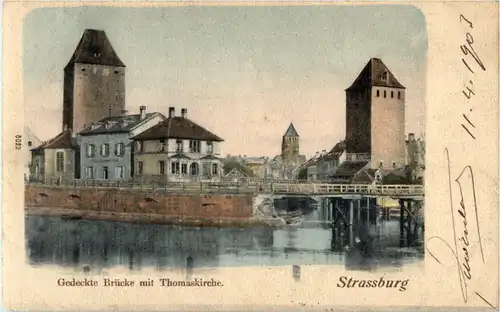 Strasbourg - Gedeckten Brücke -59172