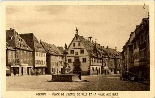 Oberehnheim - Obernai - Place de l Hotel de Ville -59928