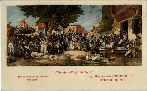 Strasbourg - Restaurant Crocodile -58878