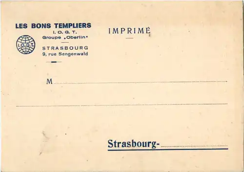 Strasbourg - Les Bons Tempöiers -59128