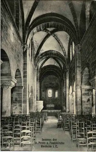 Rosheim - inneres der St. Peter und Pauls Kirche -59312