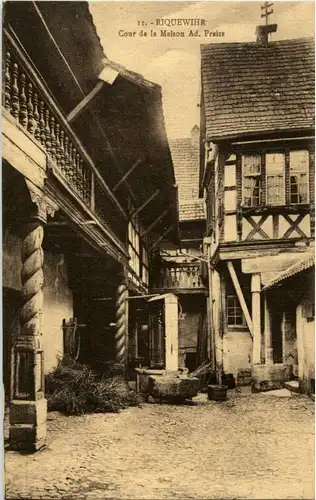 Riquewihr - Cour de la Maison Preiss -60212
