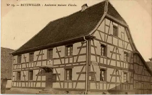 Retzwiller - Ancienne maison d ecole -59372