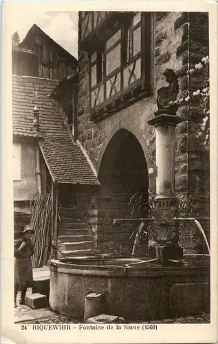 Riquewihr - Fontaine de la Sinne -60232