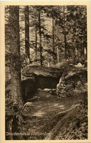 Mont Sainte Odile - Druidenhöhle -59882