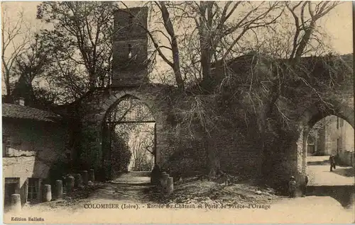 Colombier - Entree du Chateau -60558