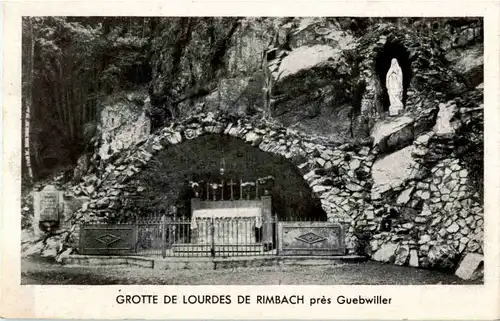 Rimbach pres Guebwiller - Grotte de Lourdes -59552