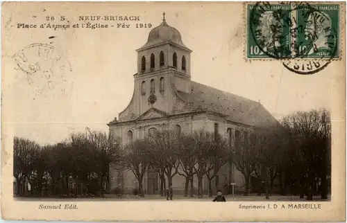 Neuf Brisach - Place d Armes -59714