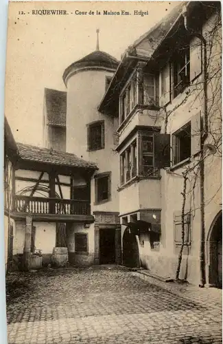 Riquewihr - Cour de la Maison Hugel -60202