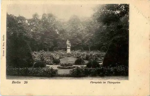 Berlin - Floraplatz im Thiergarten -60896