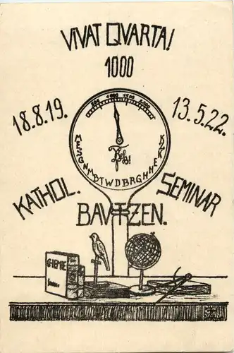 Bautzen - Vivat Quarta - Kath. Seminar 1922 -61096
