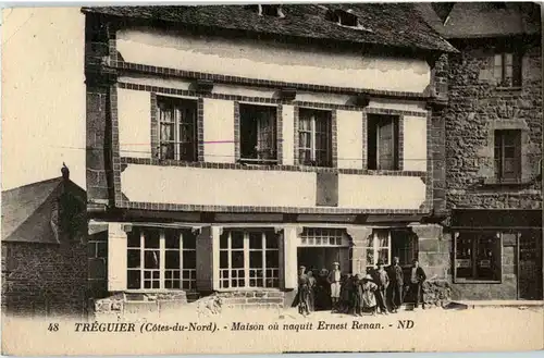 Treguier - Maison ou naquit Ernest Renan -60738