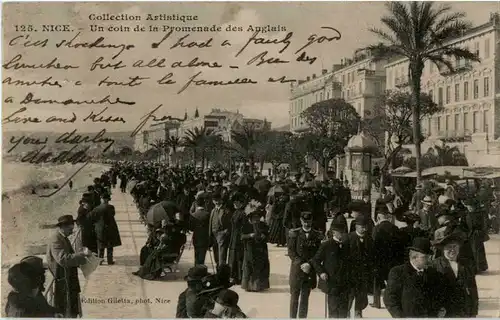 Nice - Un coin de la Promenade des Anglais -60790