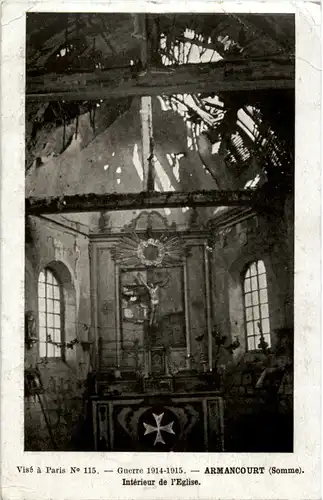 Armancourt - Interieur de l Eglise -60402