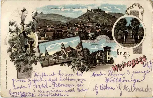 Gruss aus Weinsberg - Litho -61030