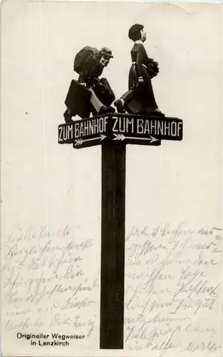 Lenzkirch - Origineller Wegweiser -61026