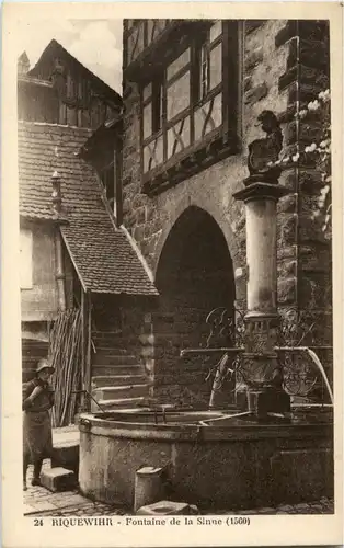 Riquewihr - Fontaine de la Sinne -60226