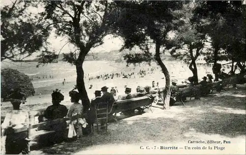 Biarritz - Un coin de la Plage -60490