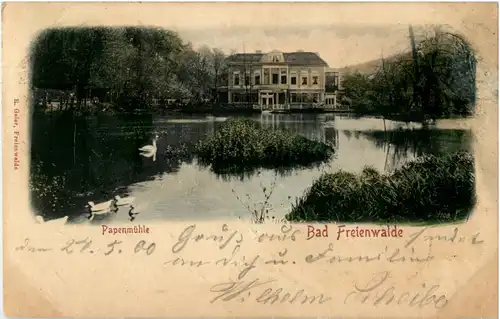 Bad Freienwalde - Papenmühle -61754