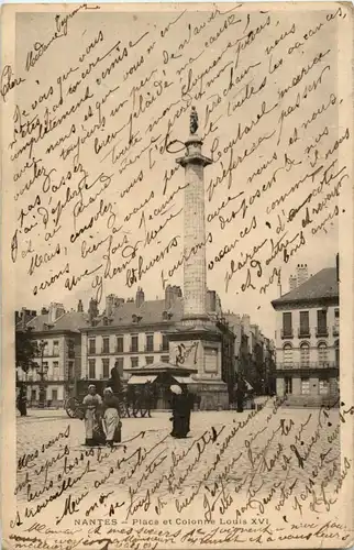 Nantes - Place et Colonne Louis -60668