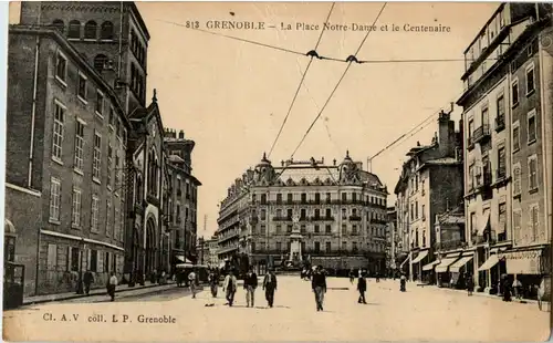 Grenoble - La Place Notre Dame -60356