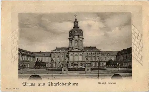 Gruss aus Charlottenburg - Schloss -60868