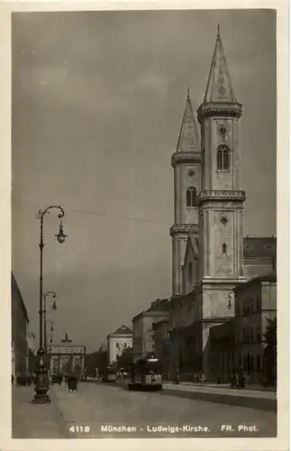 München - Ludwigs-Kirche -60972