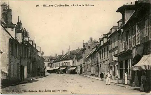 Villers Cotterets - La rue de Soissons -62294
