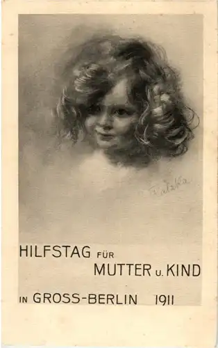 Berlin - Hilfstag für Mutter und Kind 1911 -61112