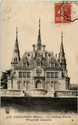 Collonges - Le chateau Perret -60556