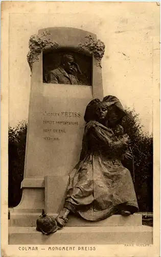 Colmar - Monument Preiss -63446